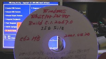 Installation of the Windows Whistler Server Build 2467