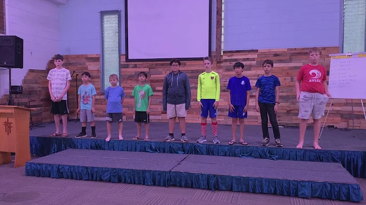 Consider Yourself  Boy Choir  March 2020  Singing