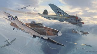 Timelapse Aviation Art - Defiants over Dunkirk