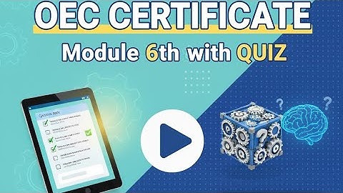 Pak Soft Skill OEC Certificate Module 6. How to solve oec certificate quiz. 