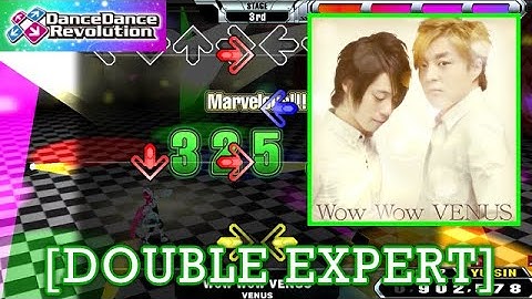 【DDR 2013】 Wow Wow VENUS / VENUS [DOUBLE EXPERT] 譜面確認 Play
