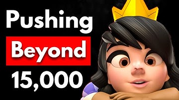 I Pushed BEYOND 15,000 Trophies with 2.0 Log Bait Cycle