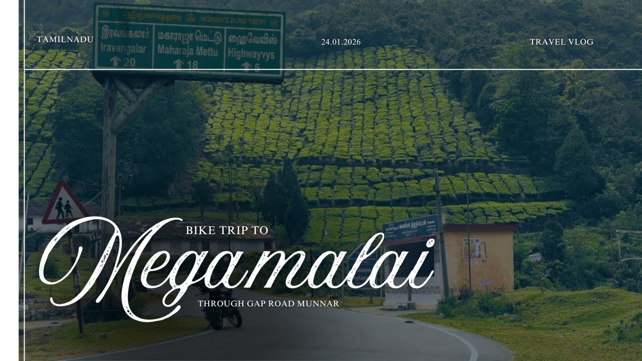 Megamalai Solo Ride | The Roads After Munnar
