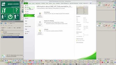 Translator training: how to create a xBench type glossary file from a  sdlTB studio glossary file