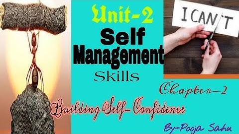 Class 9th||Employability Skills||Self Management Skills||Building Self confidence||unit-2 chapter 2