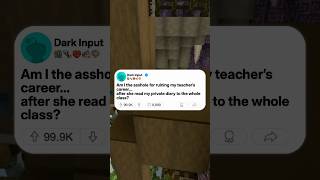 My Teacher read my Diary infront of the Class… So I ruined her career!