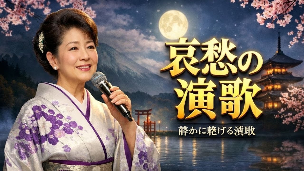 【演歌 日本】心に染みる名曲集｜懐かしくて涙が出る日本の演歌