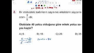 Oran-Orantı Soru 2 - 7Den 8E Yaz Kampı Soru Çözümleri