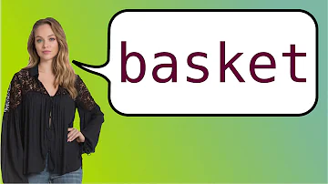 Como é cesto de lixo em inglês?