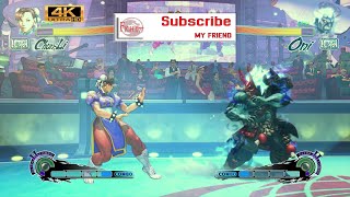 Today...Chun-Li Vs Oni In Deathmatch [Ultra Street Fighter IV]