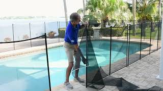 Protect-A-Child All New Removable I-Beam Pool Fence