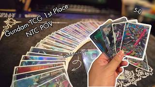 GundamTCG 1st Place 5-0 NTC BW Strike Freedom! POV Gameplay Aug 16 2026
