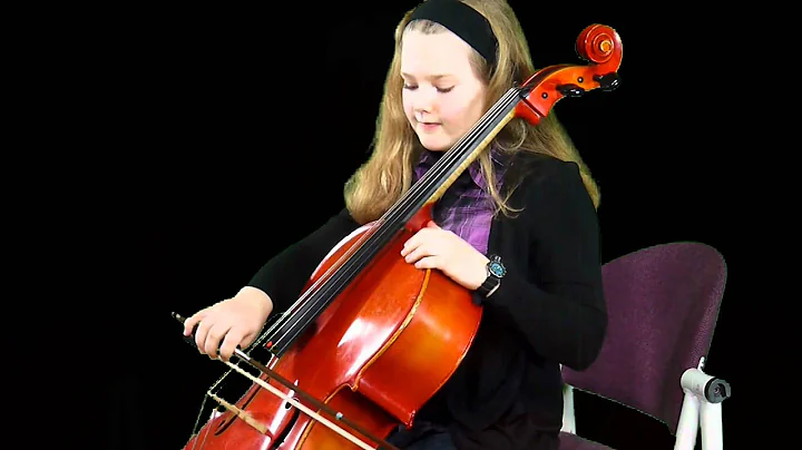 Julia (10 Jahre) erklrt das Cello
