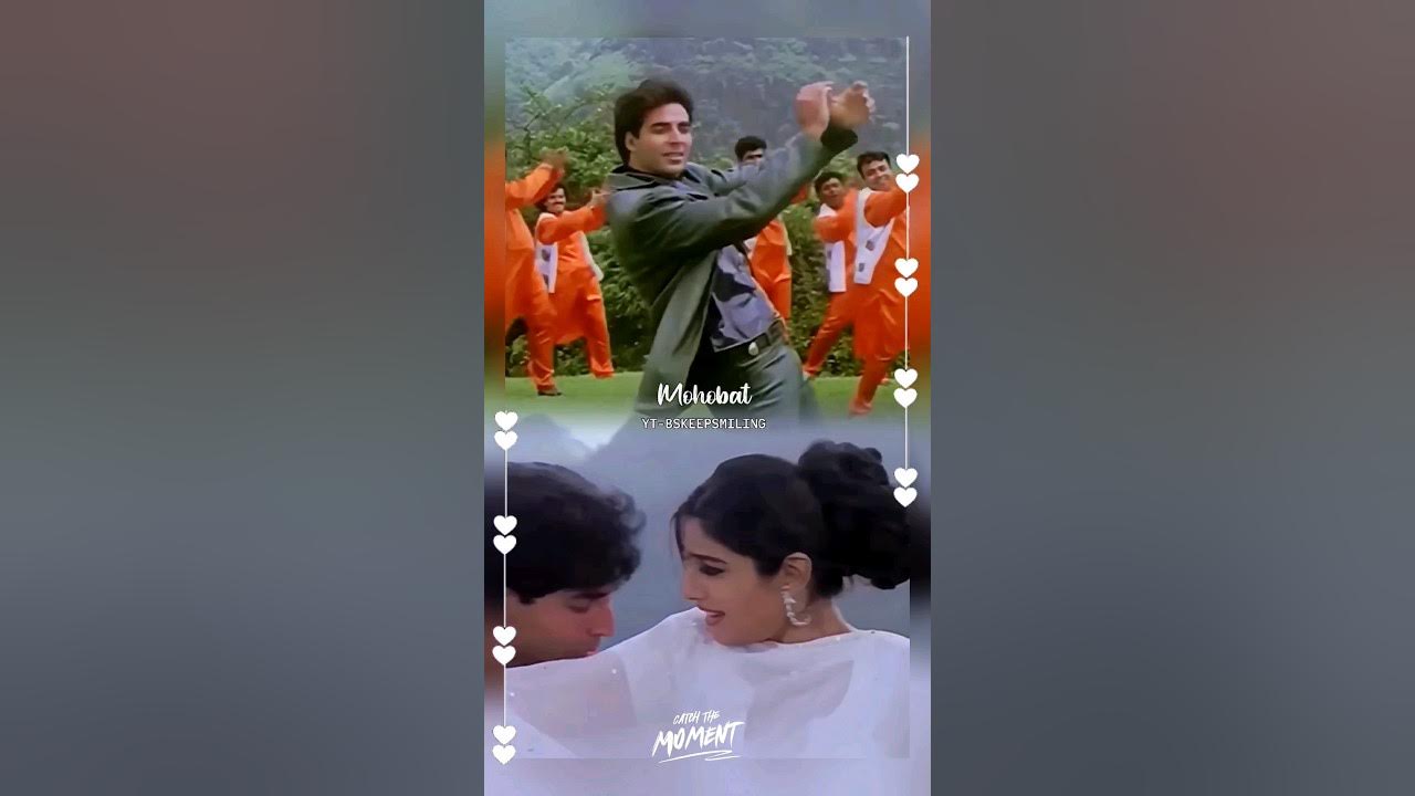 Hum Toh Tujhse Mohabbat | Akshay K - Raveena T | Kumar Sanu - Alka | 90's Hindi Songs #lovesong Hum Toh Tujhse Mohabbat | Akshay K - Raveena T | Kumar Sanu - Alka | 90's Hindi Songs #lovesong