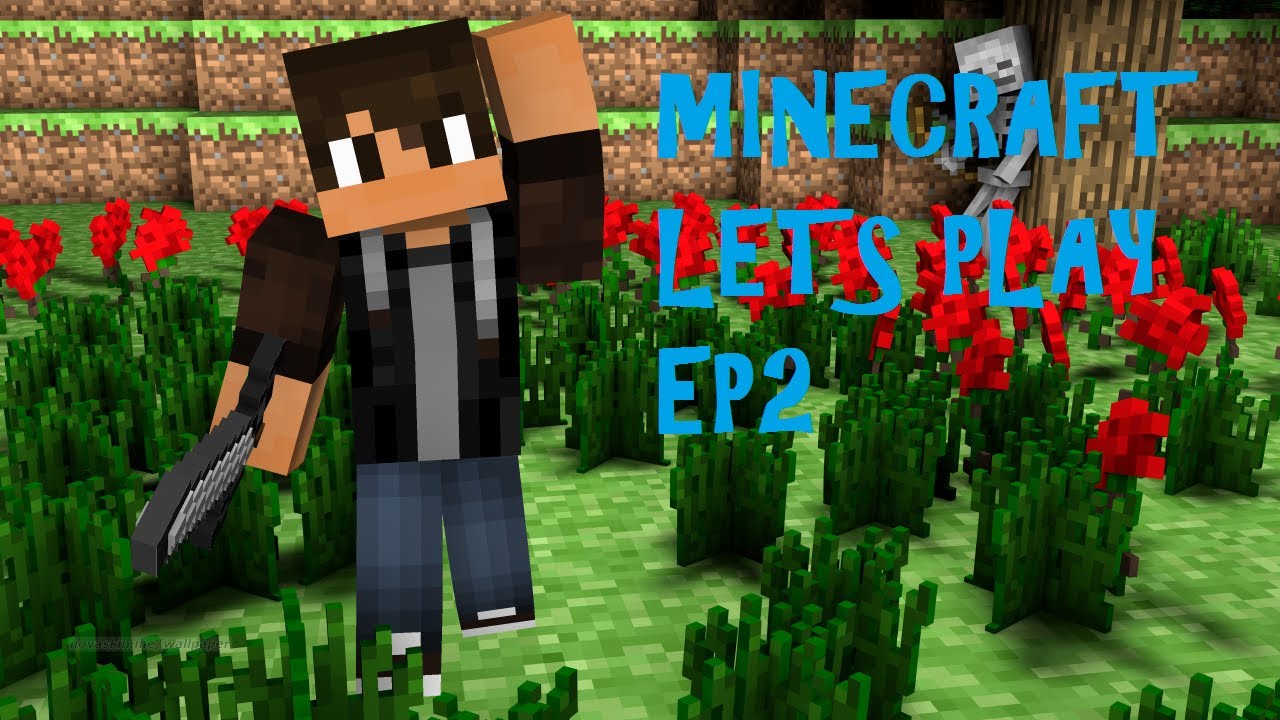 Minecraft Lets Play Ep2 (hunting) - YouTube