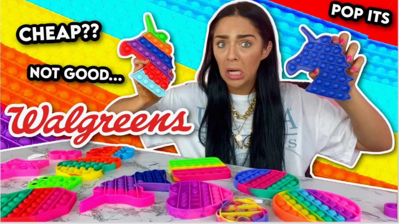 Wallgreens POP IT Review!! *are these 
