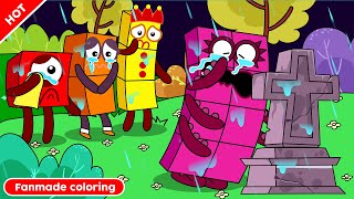 What Happens To NB 8? Numberblocks Fanmade Coloring Story