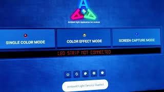 Ambilight LED STRIP not working with Android TV APK SONY screenshot 1