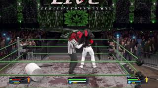 Valentino vs. Alonzo Wolf Wendigo (With Expidius as a Special Guest Referee) (WWE 2K24)