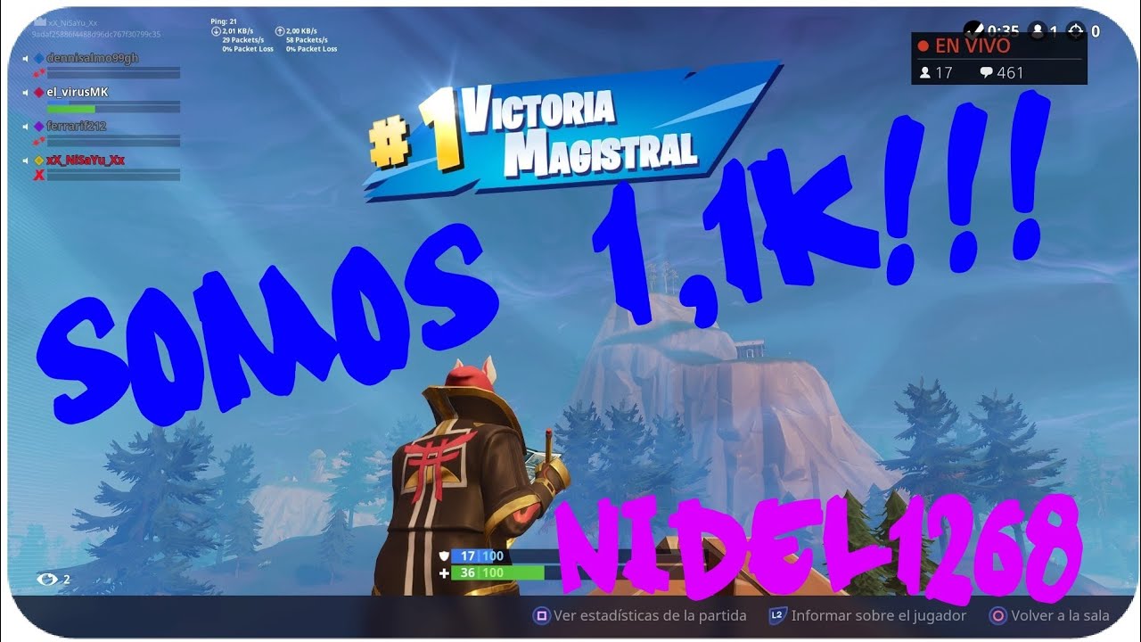antenna FORTNITE - JUGANDO CON SUBS!!! DIRECTO 2x1 !!!