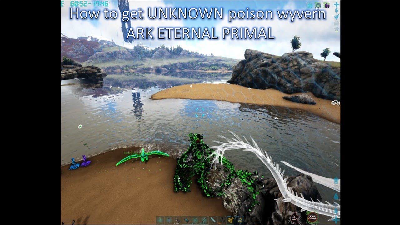 ark eternal taming unknown poison wyvern  from begning part 1