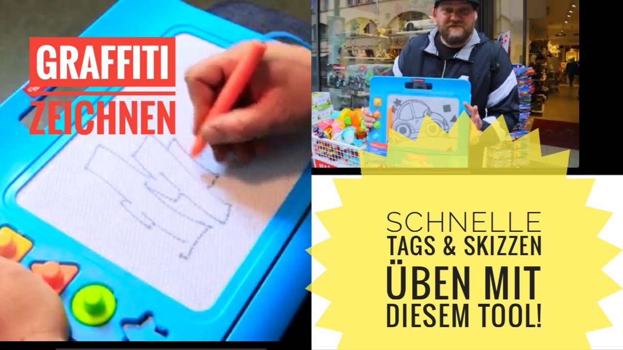 Update New Graffiti Zeichnen - Schnelle Tags \u0026 Skizzen üben mit diesem Tool!