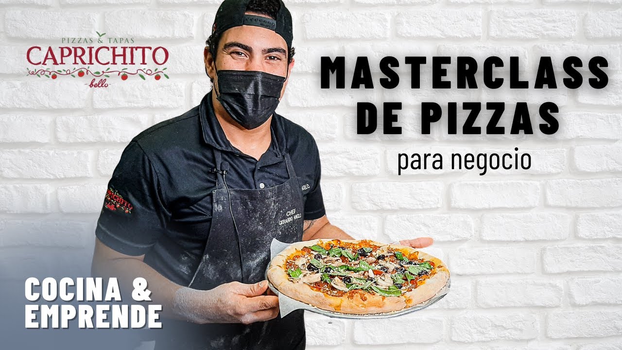 MASTERCLASS DE PIZZAS PARA NEGOCIO🍕 | Cocina y Emprende
