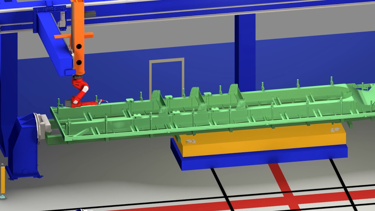 Cloos Trailer Chassis Automatic Line Solution 2