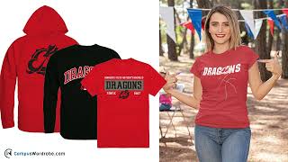 MSUM Minnesota State University Moorhead Dragons - NCAA T-Shirts Hoodies Sweatshirts Hats Crewnecks