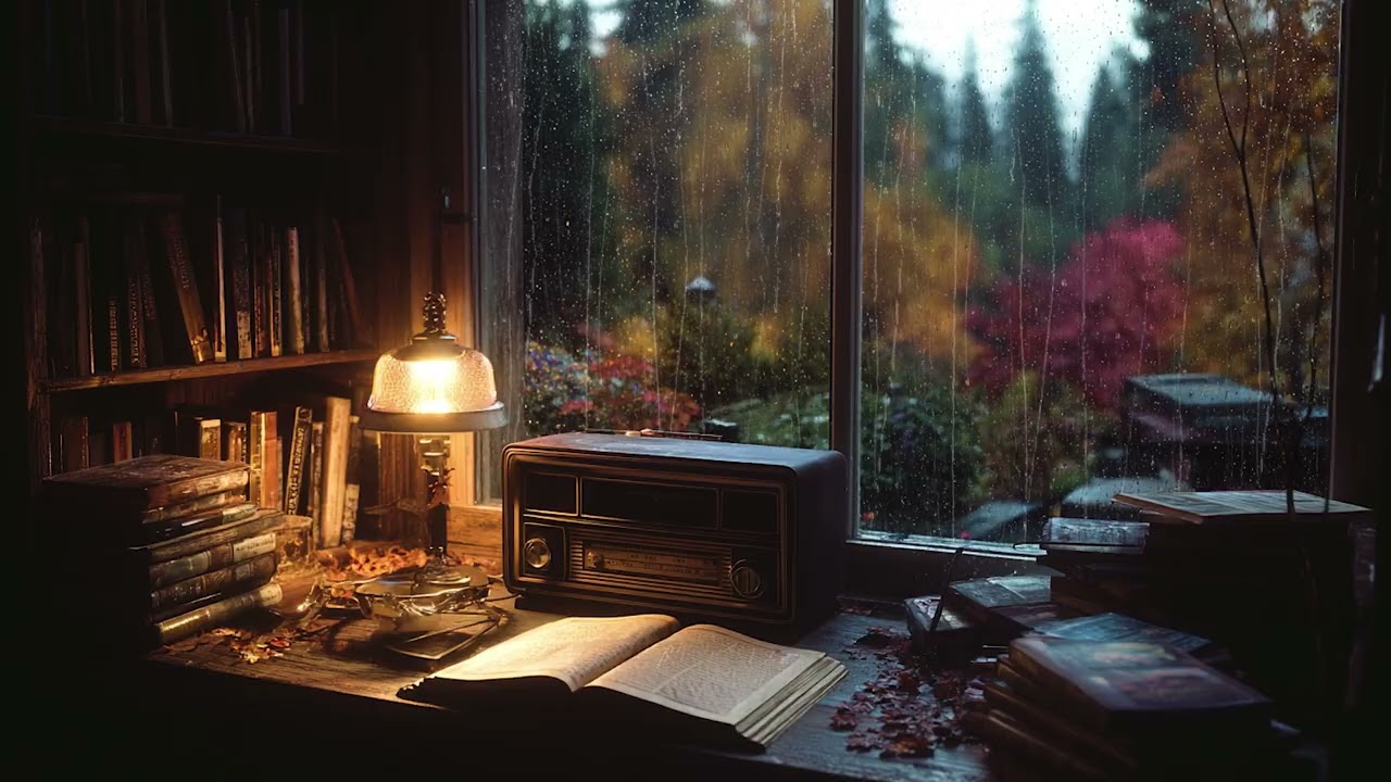 Nostalgic Cassette Rain 🌧️📼 Soft Analog Noise for Study, Sleep & Anxiety Relief