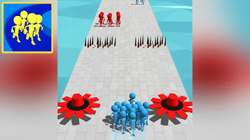 CROWD RUNNERS ALL LEVELS #20 GAMEPLAY WALKTHROUGH PART 2