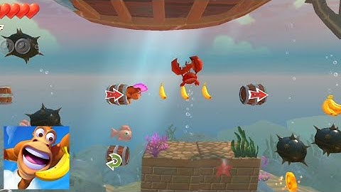 Banana Kong Blast Level3-2 Walkthrough 🐒🍌(GameplayiOSAndroid)