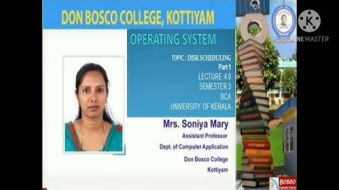 LECTURE 4.9--OPERATING SYSTEM--MODULE 4 : FILE MANAGEMENT--BCA  SEMESTER 3