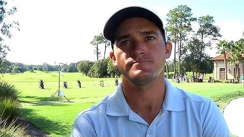 Sam Saunders interview at the Web.com Tour Championship
