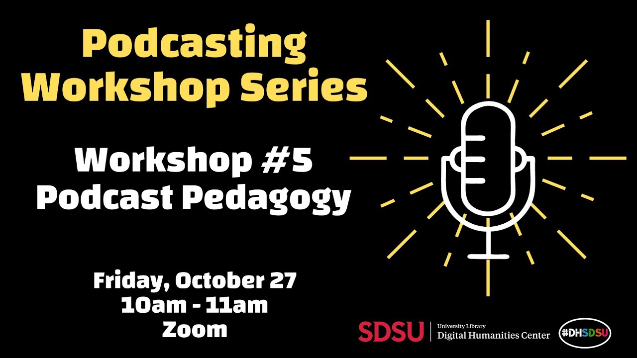 View of Digital Humanities Virtual Podcasting Workshop Series #5: Podcast ...