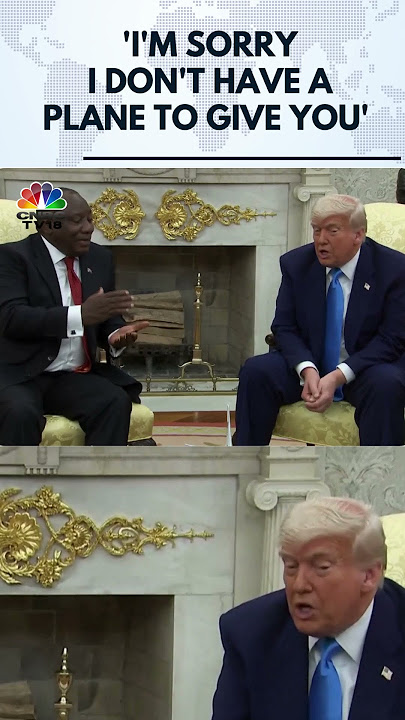MOMENT: Ramaphosa Quips 'I'm Sorry I Don't Have a Plane To Give You' | South Africa President | N18G