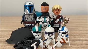 Captain Howzer & Omega - Clone Army Customs and FireStarToys Haul unboxing - Lego Star Wars