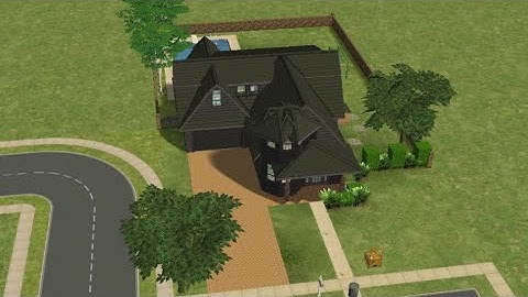 Sims 2 Build: 1 Town Street