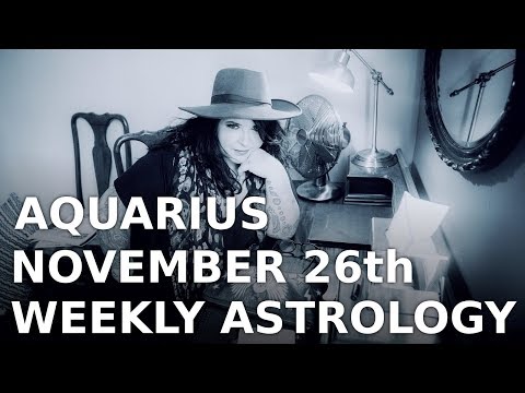 aquarius-weekly-astrology-horoscope-26th-november-2018