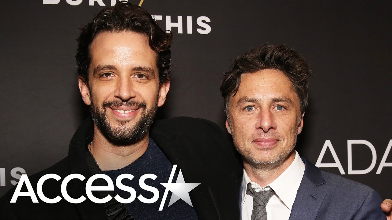 Zach Braff Honors Nick Cordero With Mask Plea