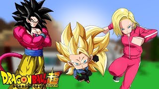 WHO'S YOUR FAMILY? - E SE TRUNKS E ANDROIDE 18 TIVESSEM UM FILHO SAYAJIN  DRAGON BALL SUPER 