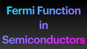 Fermi Function in Semiconductors