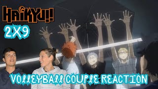 Volleyball Couple Reaction to Haikyu!! S2E9: 