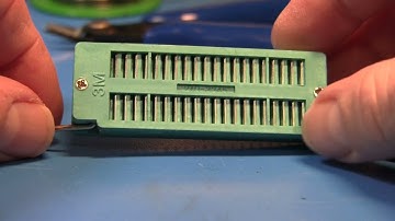 A ZIF Socket seemed perfect at first... then a pit of despair... and then finally awesome.