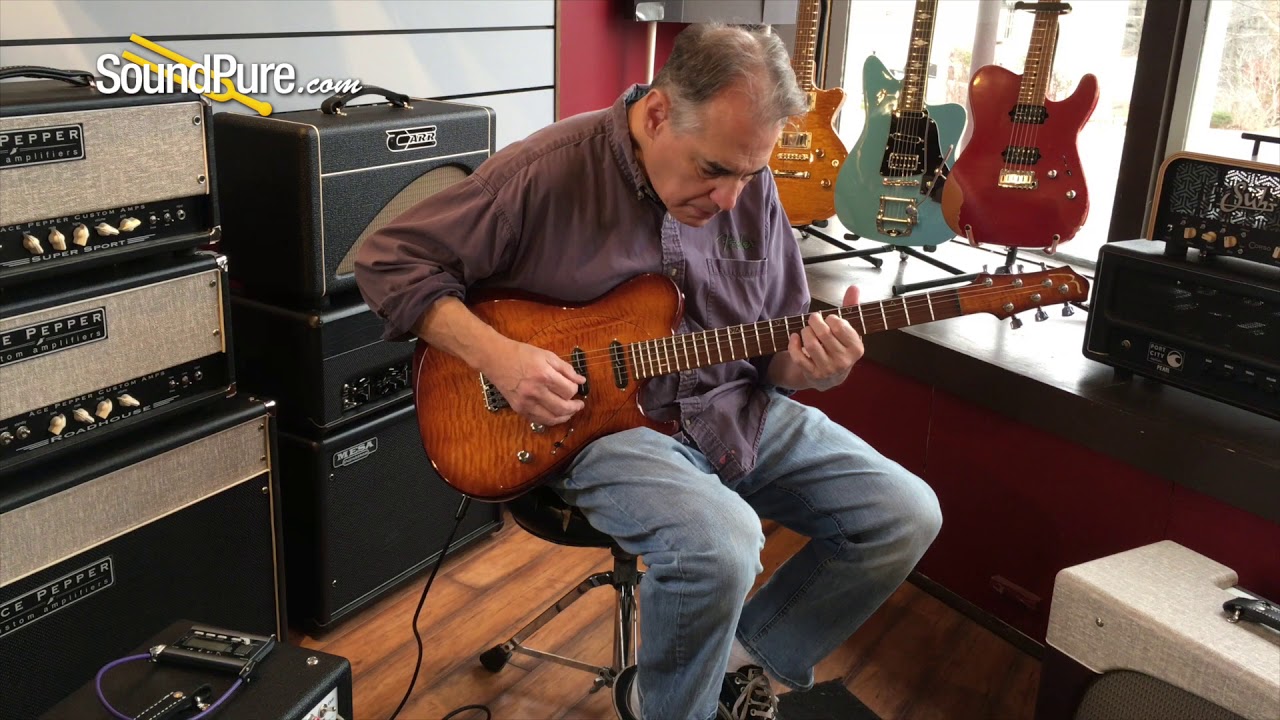 Moriah Guitars Tabor Model "Zipper" Electric Guitar Quick 'n' Dirty