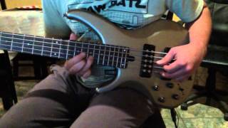 Video thumbnail of "The Shadow Of Your Smile [Bass Cover]"