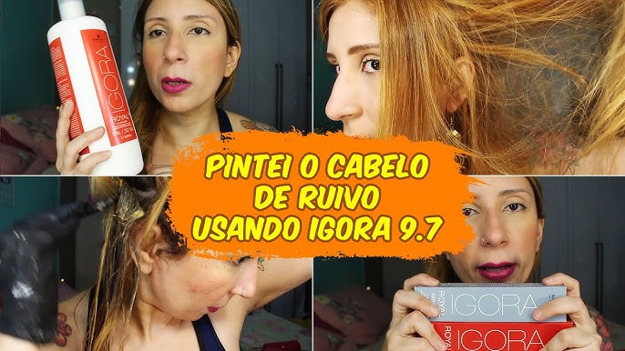 RETOQUE DE RAIZ + RUIVO NUDE COM IGORA 9.7+10.4 - Danielly Correia 