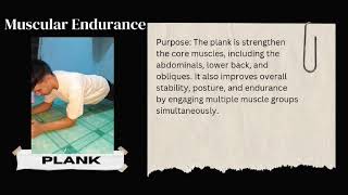 Muscular Endurance - Plank Midterm Examination | Video Presentation (For Educational Purposes Only)