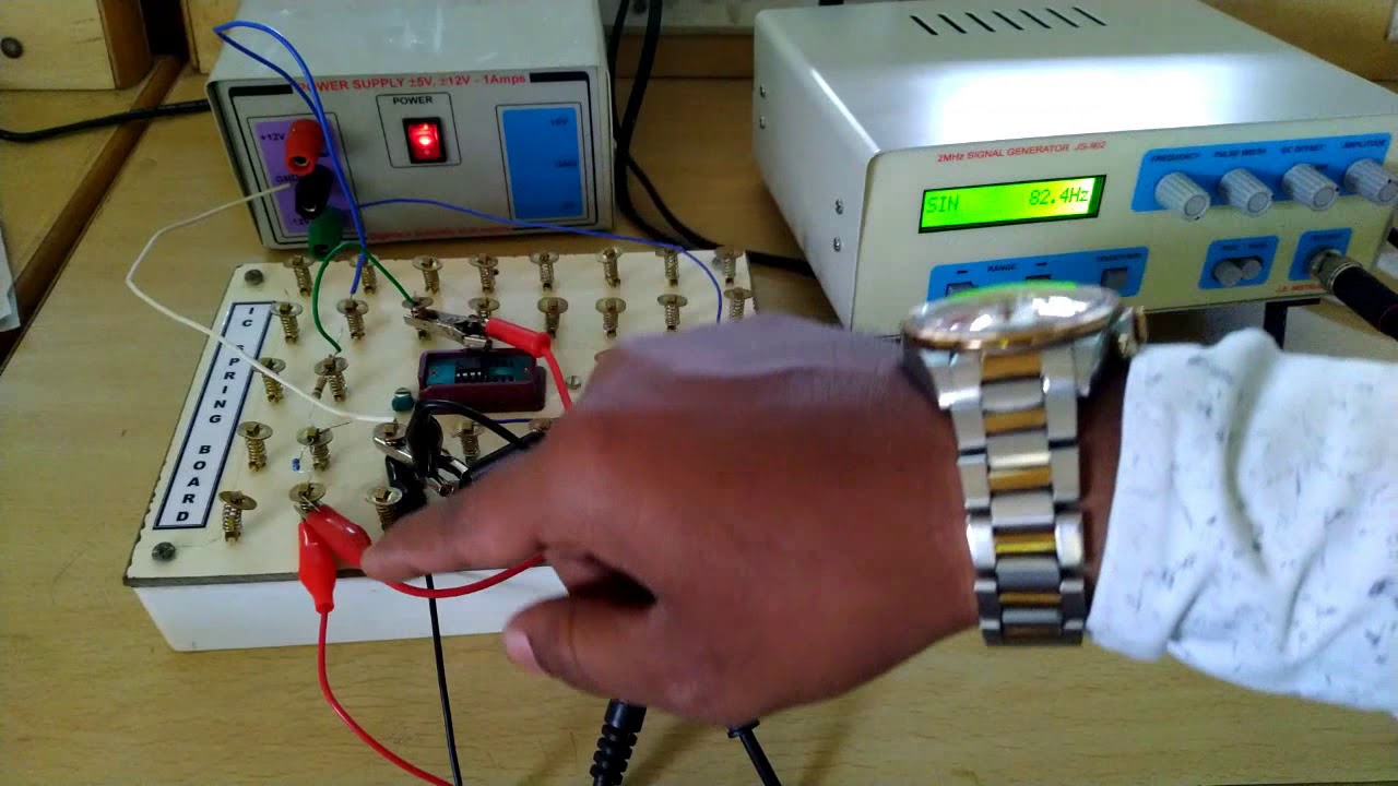 inverting amplifier - YouTube