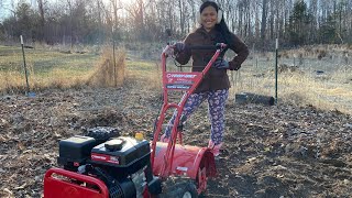 Demonstration! How To Operate TroyBilt Bronco Garden Tiller Wheel Lock Problem Solved In Video!